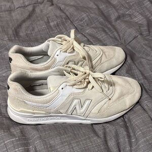 New Balance Off-White Athletic Shoes
